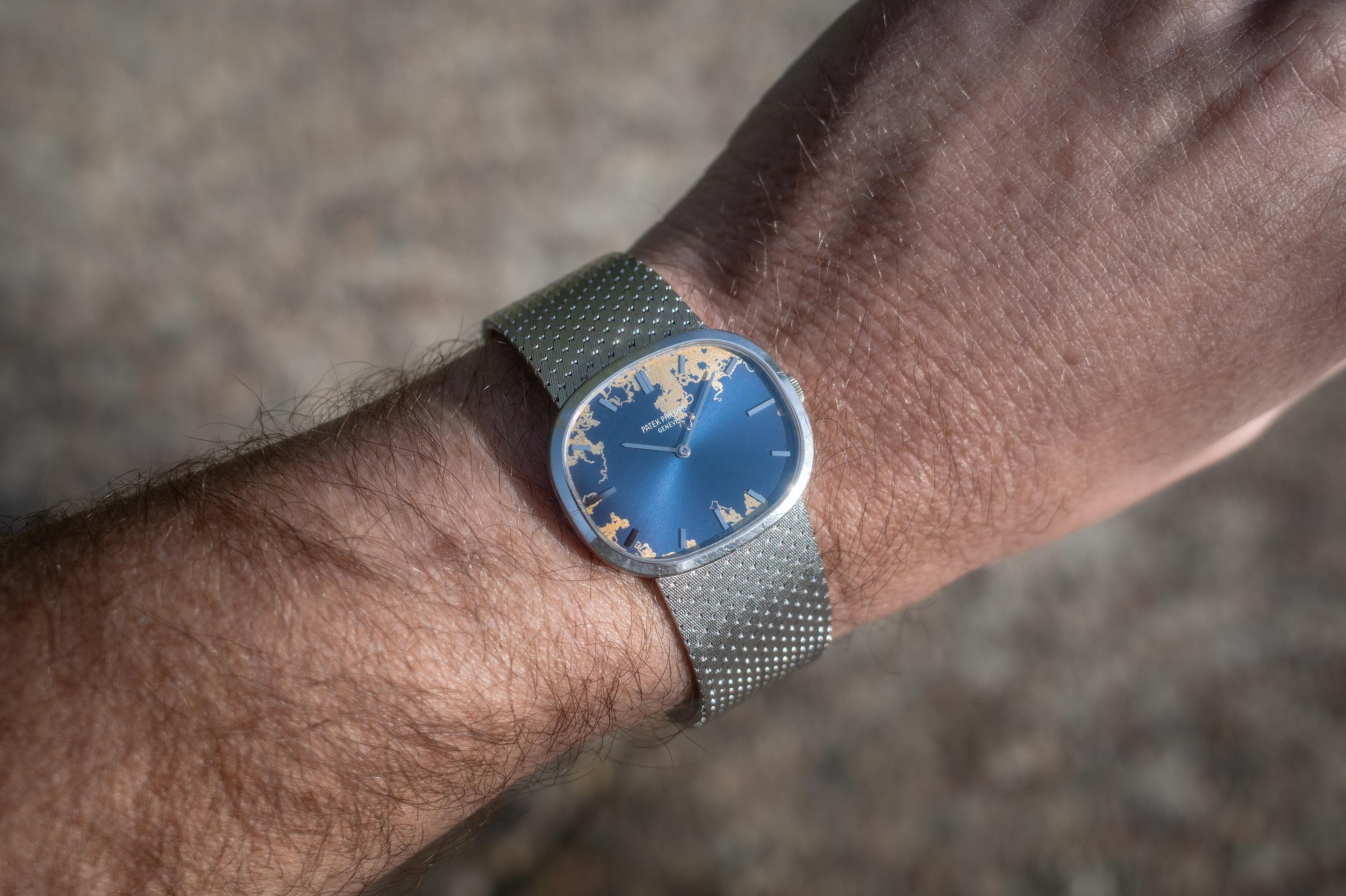 FS: Patek Philippe 18G WG Golden Ellipse 3545/1G Tropical Blue