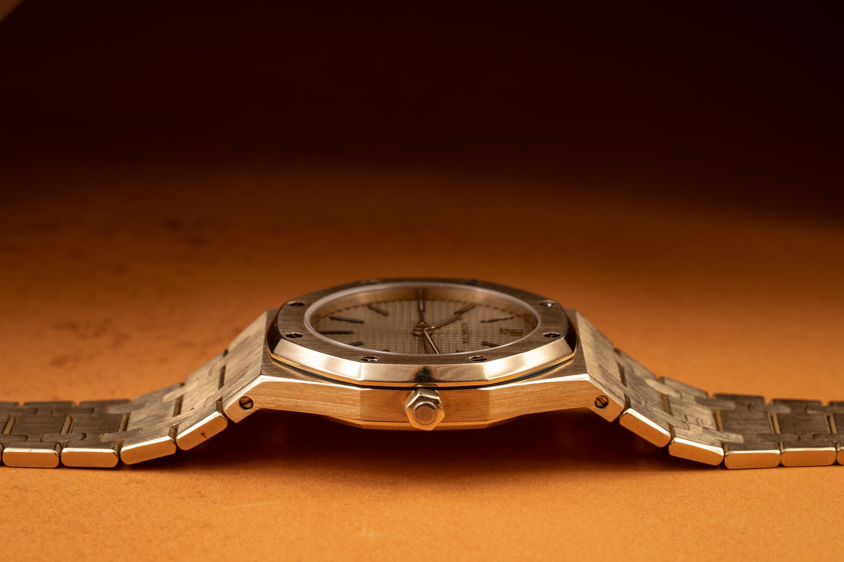 FS: Audemars Piguet 18k YG Royal Oak Quartz 6023BA Tropical Gold