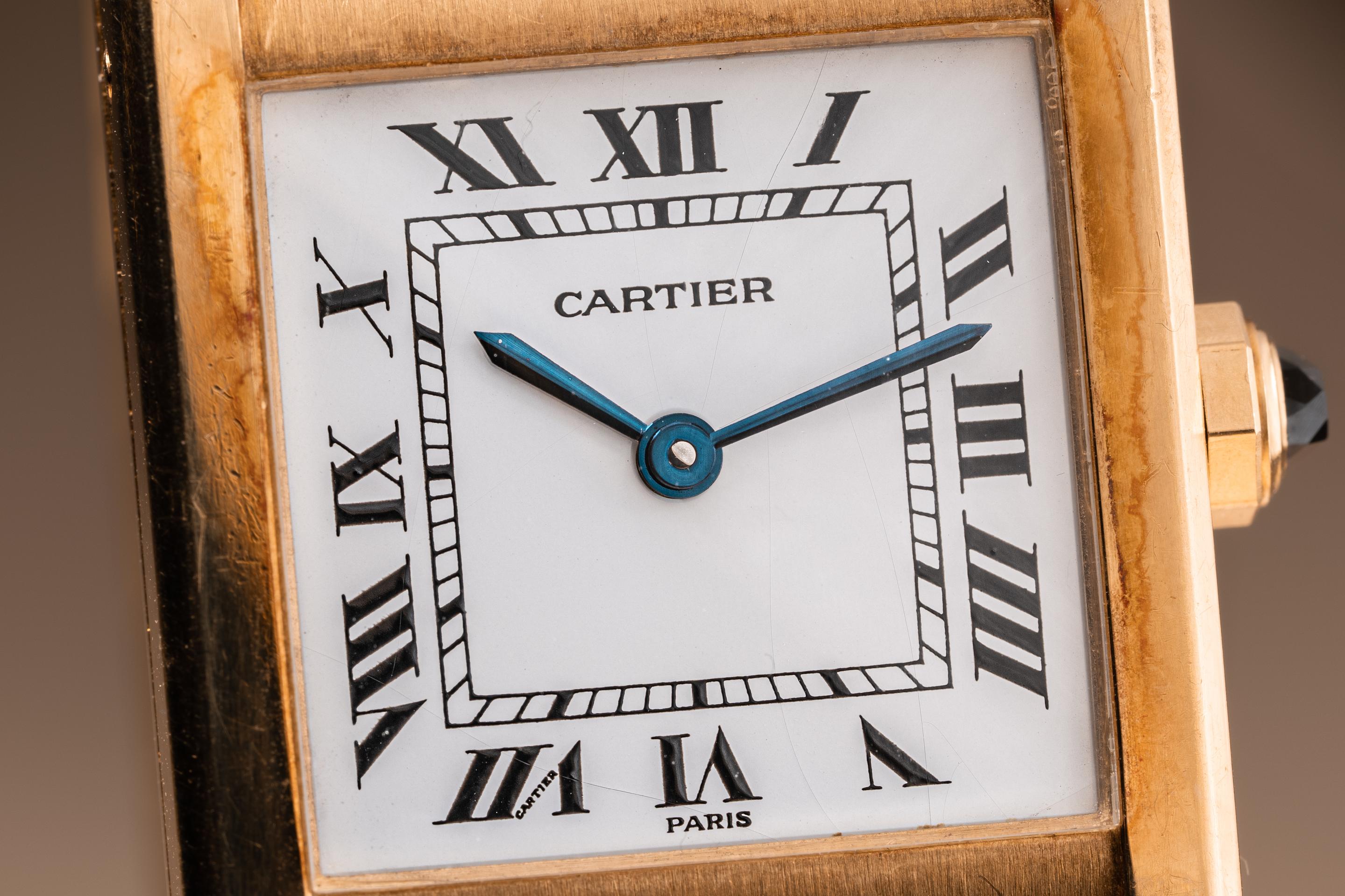 Cartier Tank Normale Yellow Gold Watch Review - Oracle Time