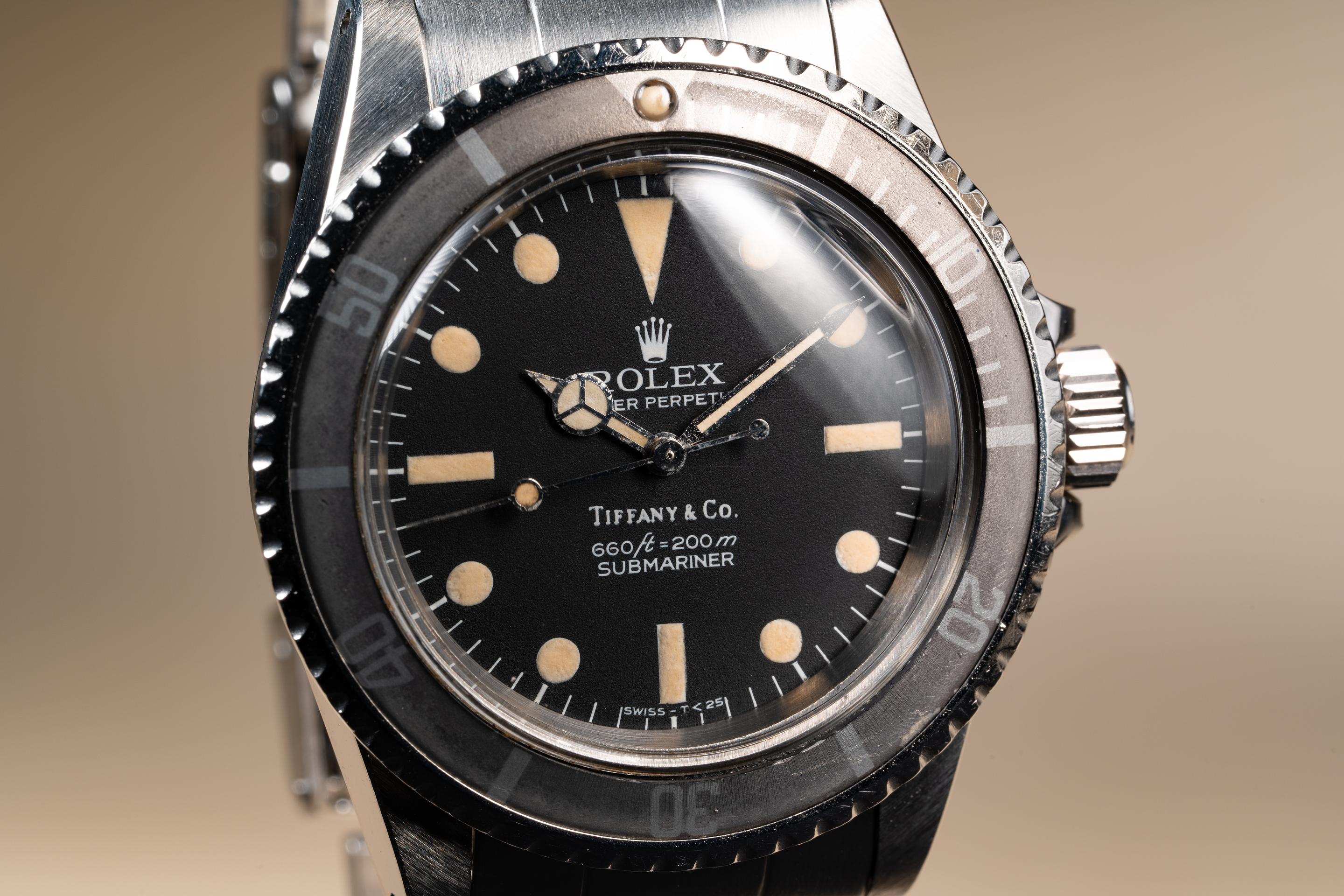 FS 1978 Rolex Submariner 5513 Tiffany Co