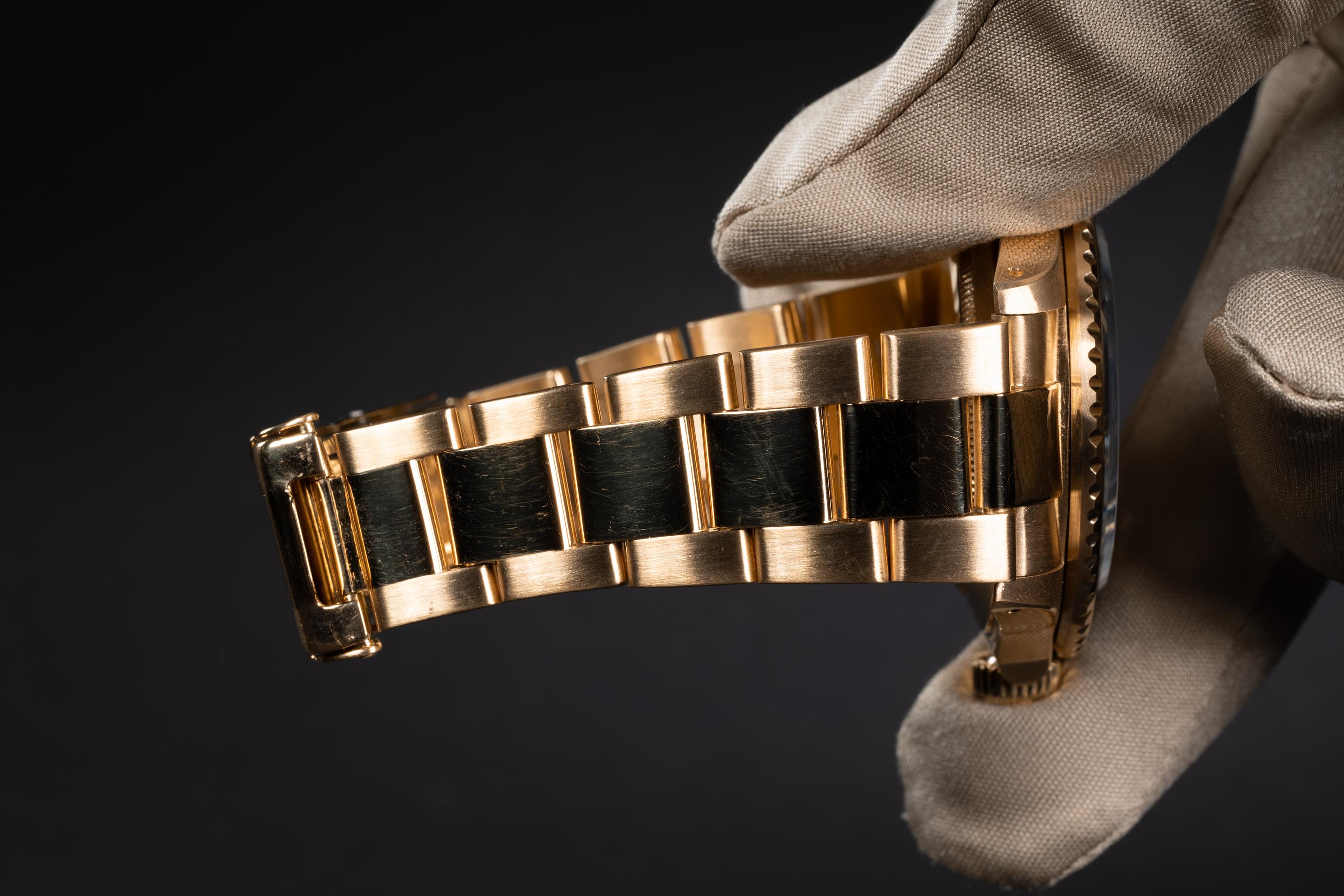 naohide様　確認写真 FS: 1985 Rolex 18K YG Submariner 16808 Matte Black Nipple Dial