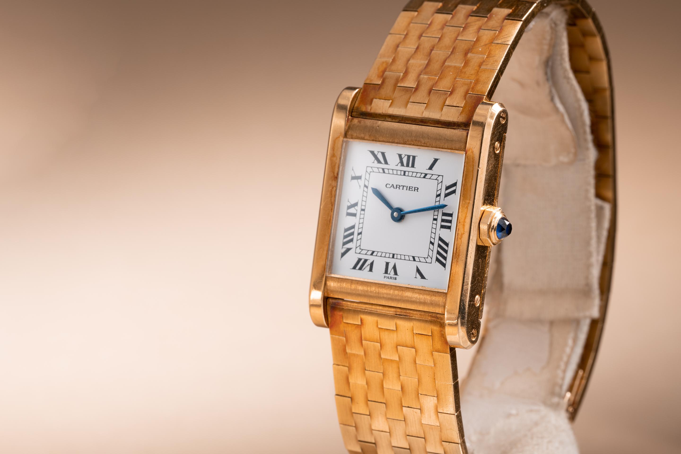 Cartier Tank Normale Bracelet Paris Dial - Watch Out