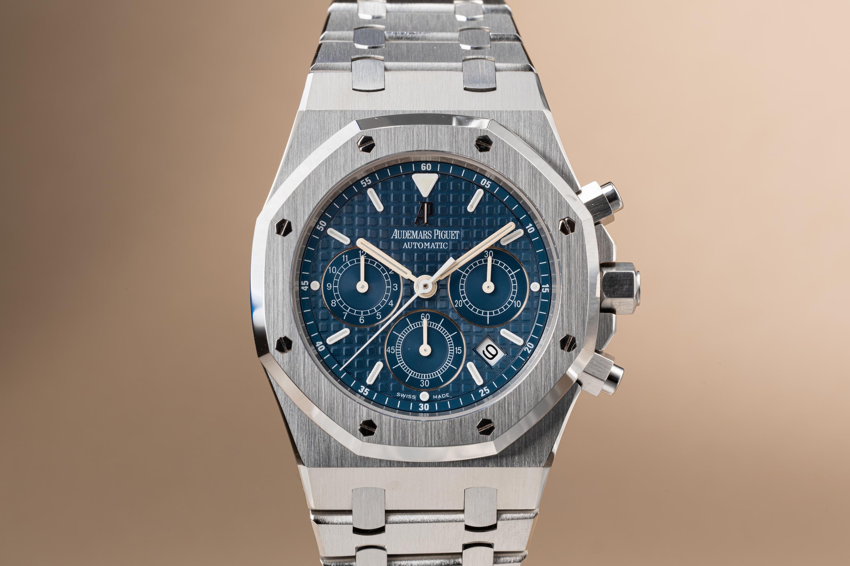 FS Audemars Piguet Royal Oak Chronograph 25860ST Blue Dial with