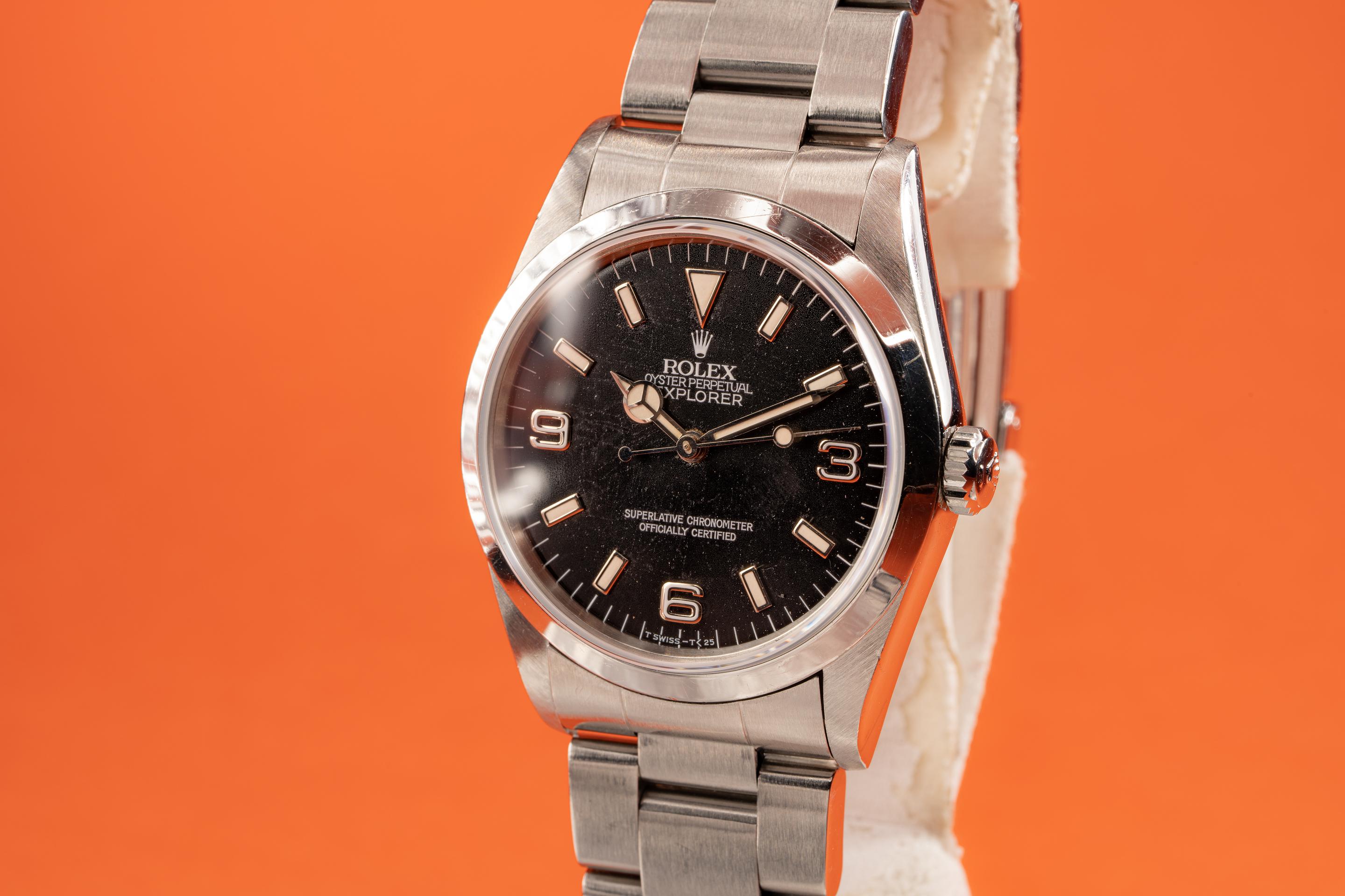 Rolex on sale 14270 patina