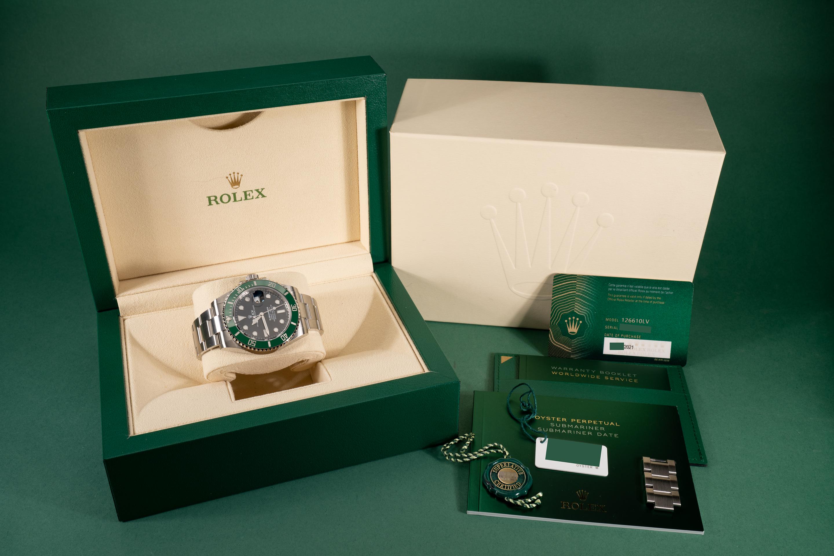 Rolex 2025 box 2021