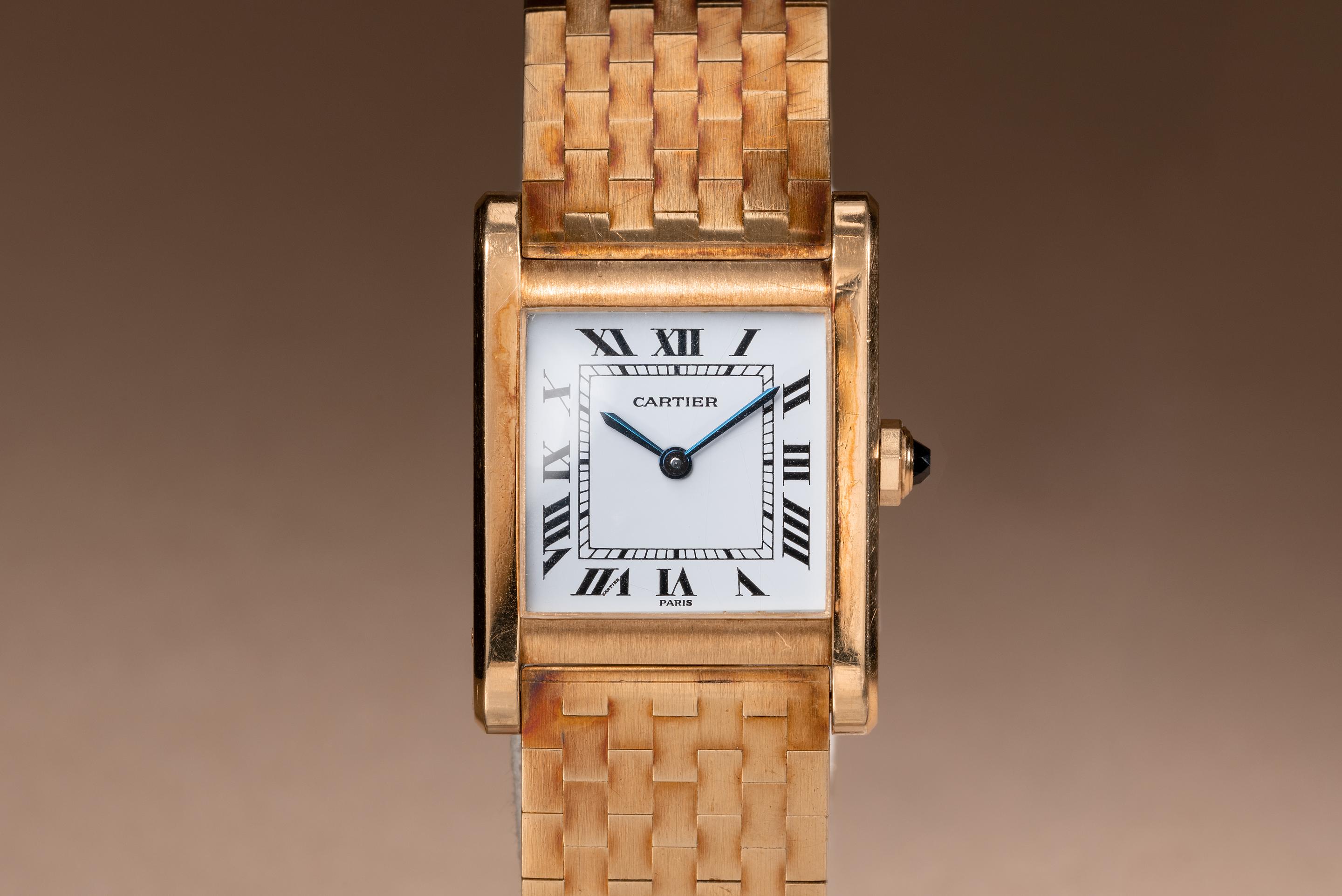 Cartier Tank Normale Yellow Gold Watch Review - Oracle Time