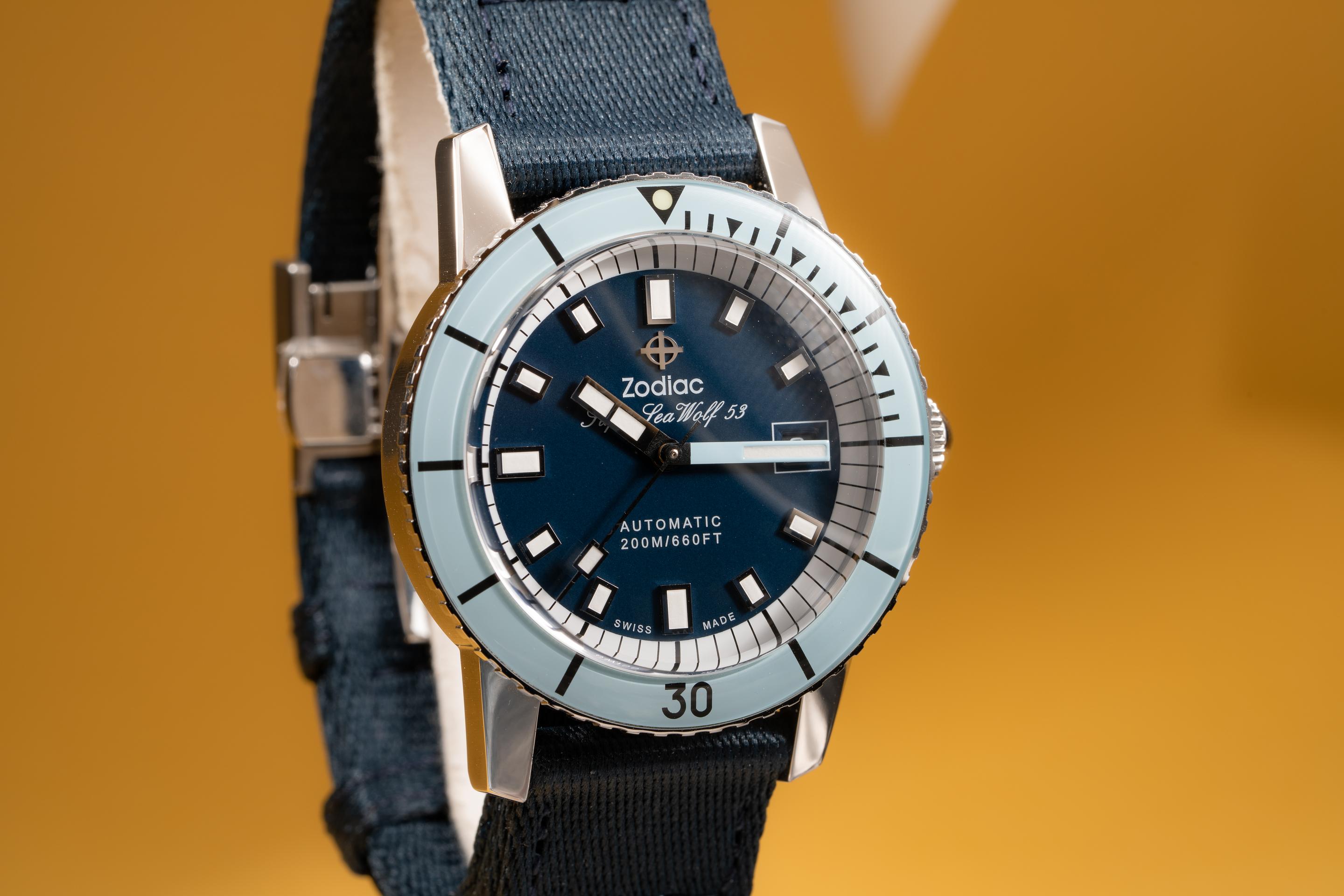 FS 2020 Zodiac Super Sea Wolf Automatic with Box and Papers