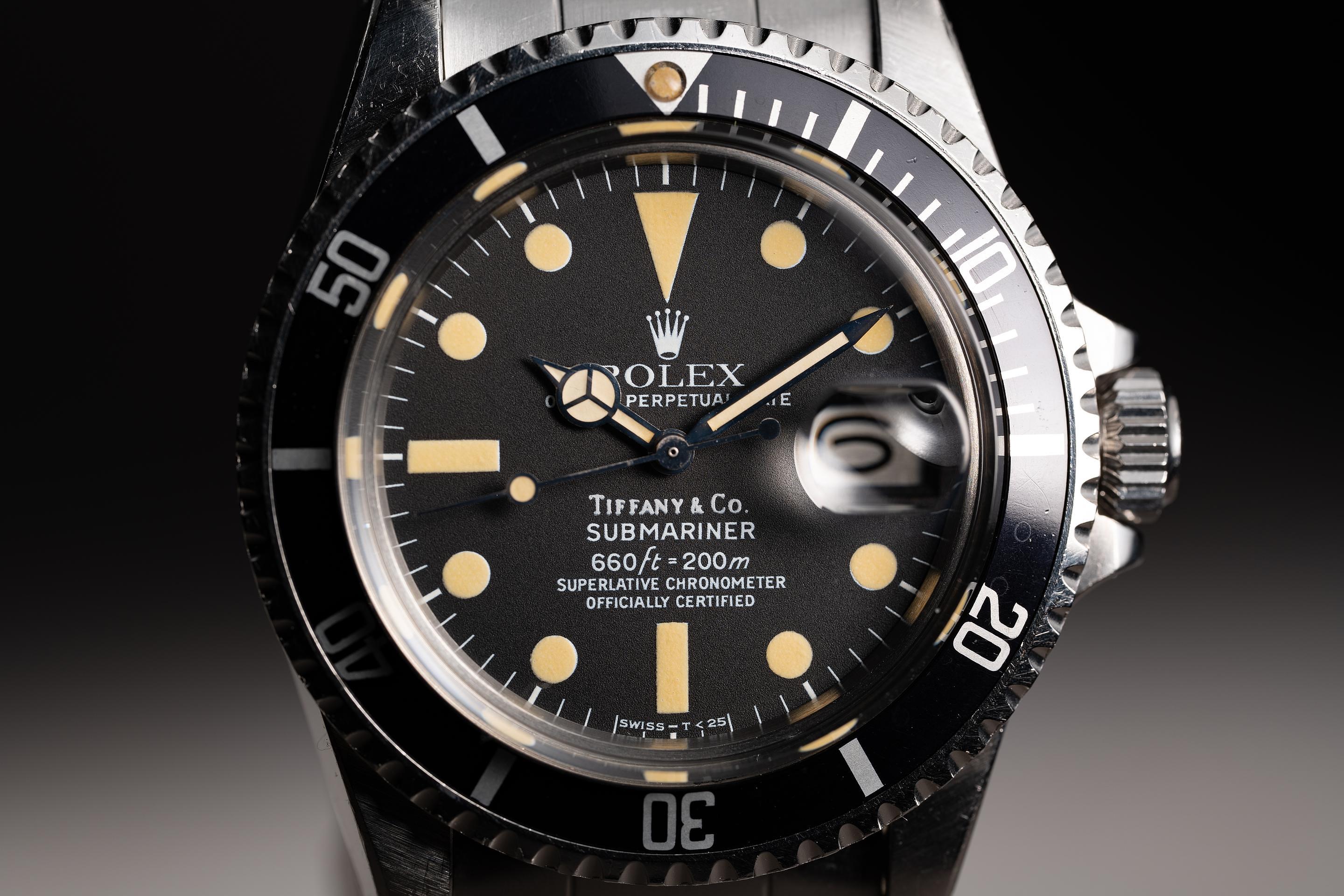 Rolex submariner hot sale tiffany dial