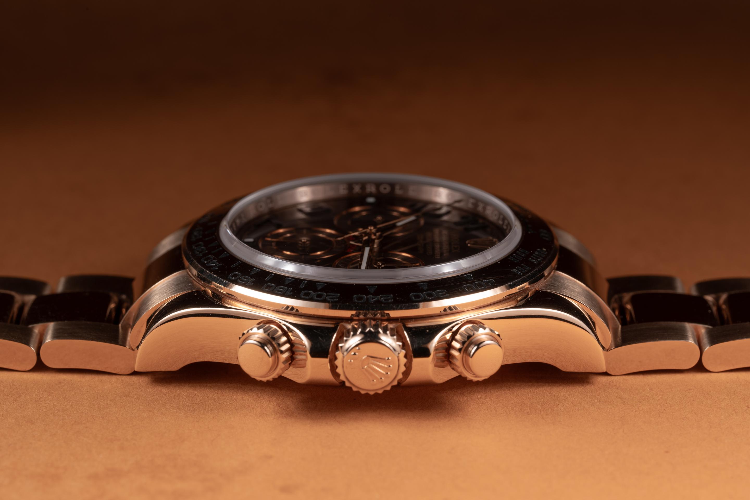 FS: 2016 Rolex 18K RG Daytona 116505 Chocolate Dial with Papers and ...