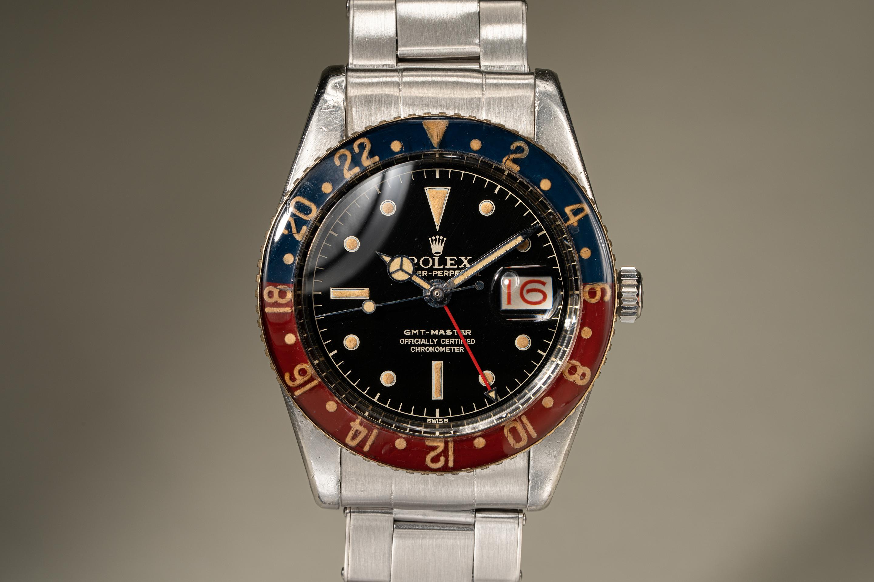 FS 1959 Rolex GMT 6542 with Bakelite Bezel Rolex Forums Rolex