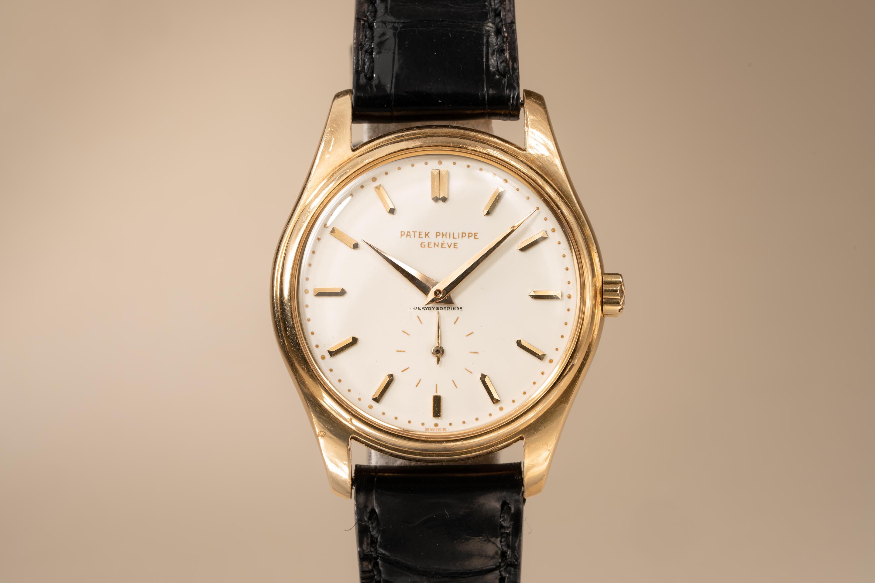 FS 1956 Patek Philippe Calatrava 2526 Cuervo y Sobrinos with